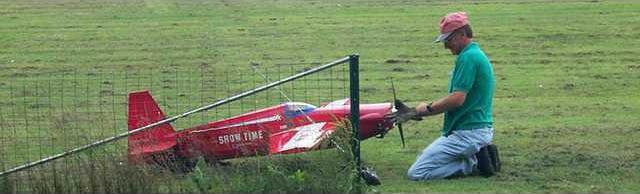 new vlc model airplane stock photo