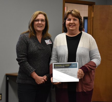 Denise Boone national certificate 2019